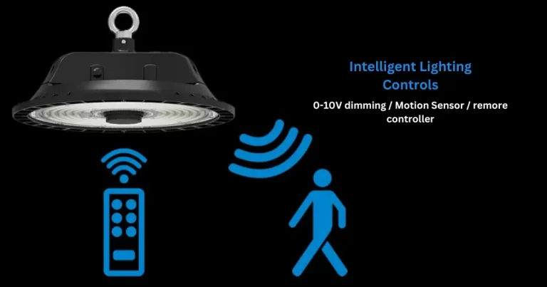 110C SERIES SELECTABLE WATTAGE LED UFO HIGH BAYS - lighting controls