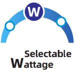 Selectable Wattage Logo