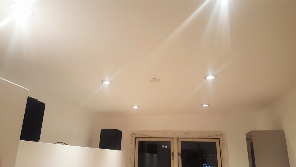 surface mounted led downlights in the office