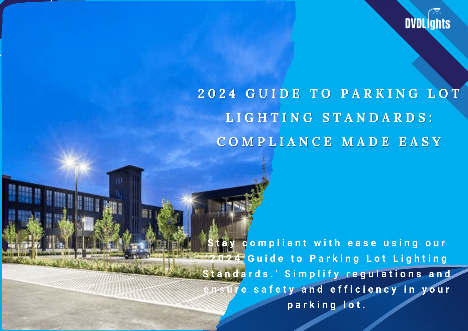 Parking lot lighting standards