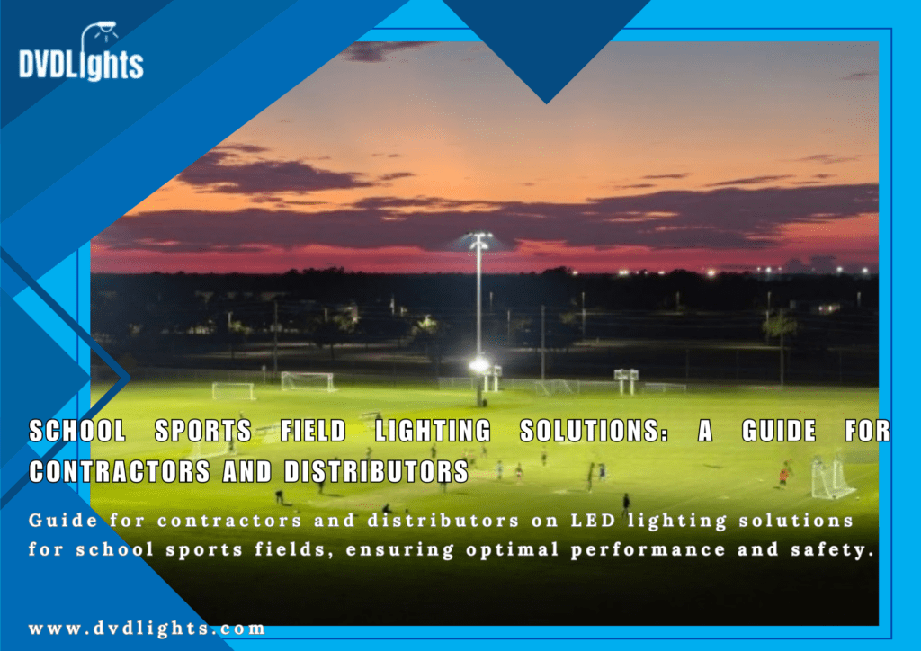 school sports field lighting