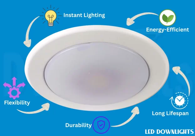 LED Downlights - Advantages of LED Downlights